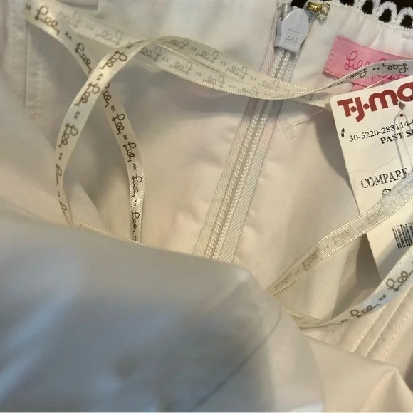 Lily Pulitzer Brynn Pink Sunset Strapless Dress Sz. 0 - Picture 12 of 15